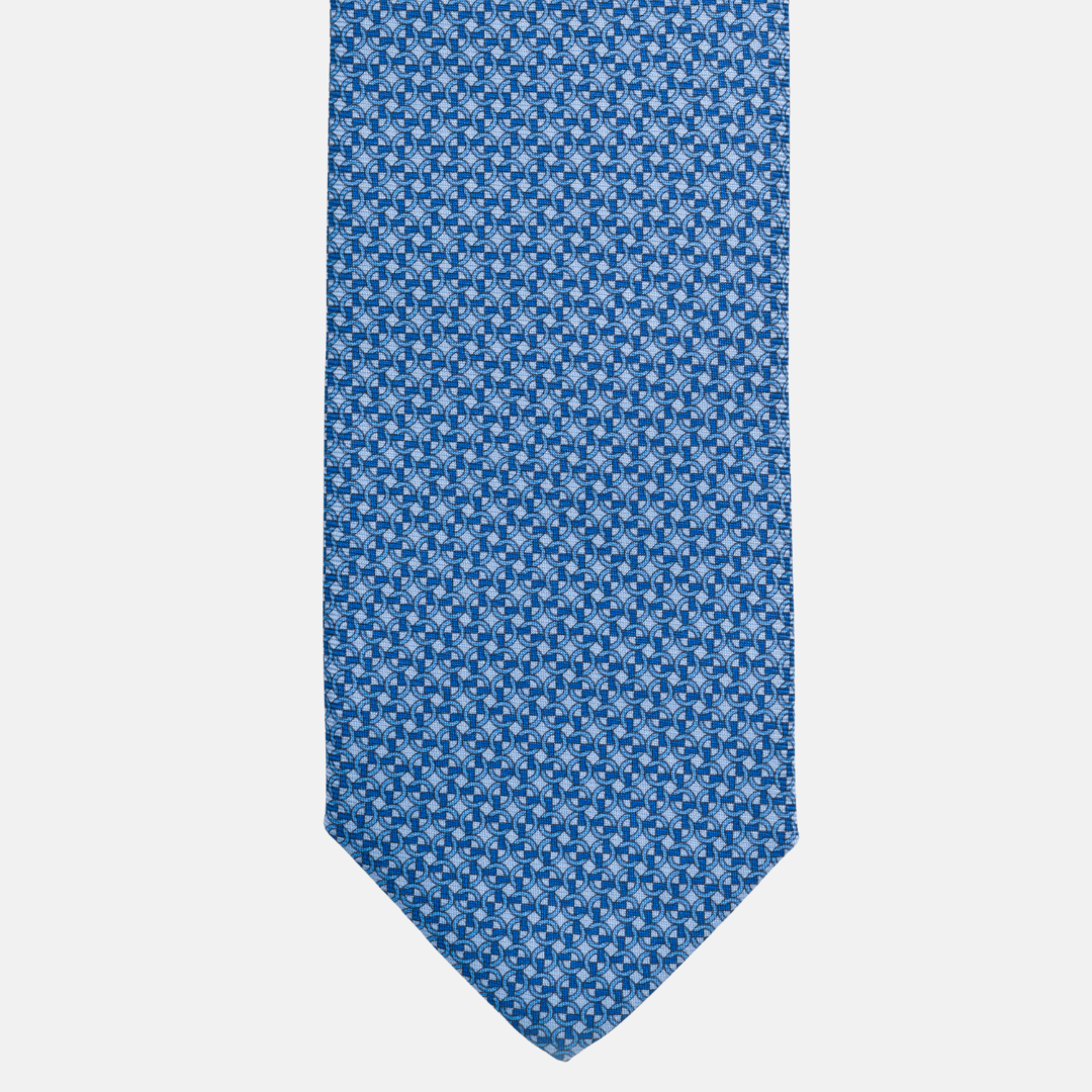 3 Fold Silk Tie Width 7cm-M43792