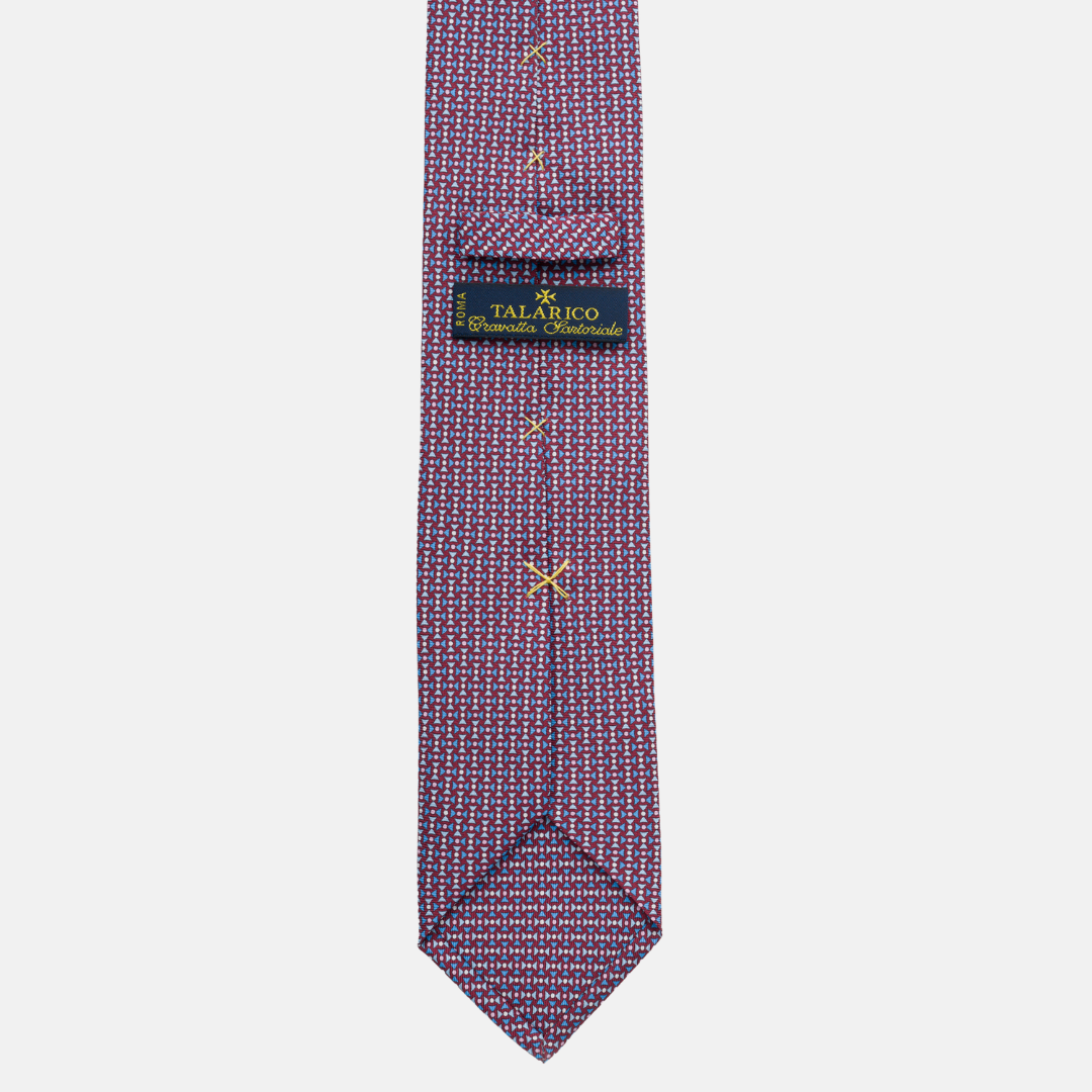 3 Fold Silk Tie Width 7cm-M43792