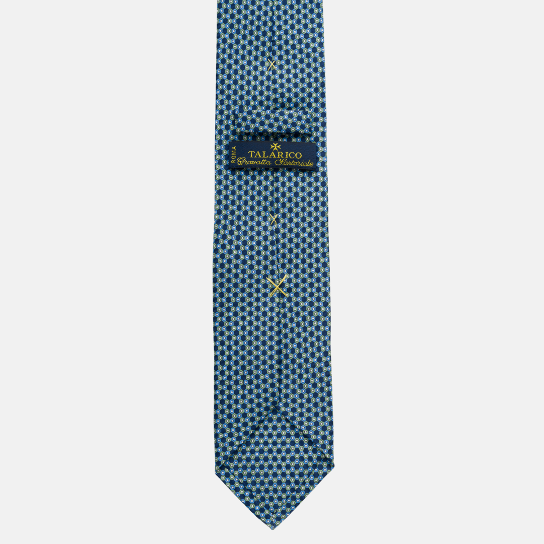 3 Fold Silk Tie Width 7cm-M43792