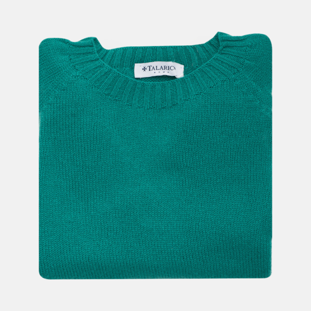 Cashmere Fern Crewneck