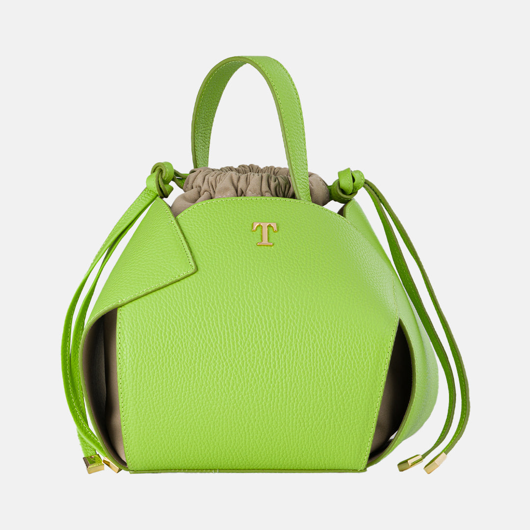 Borsa PomPon Lime