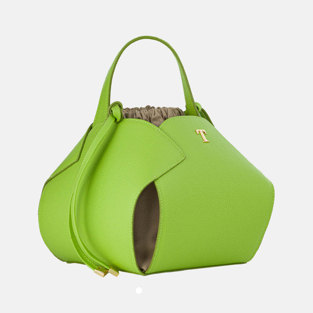 Borsa PomPon Lime