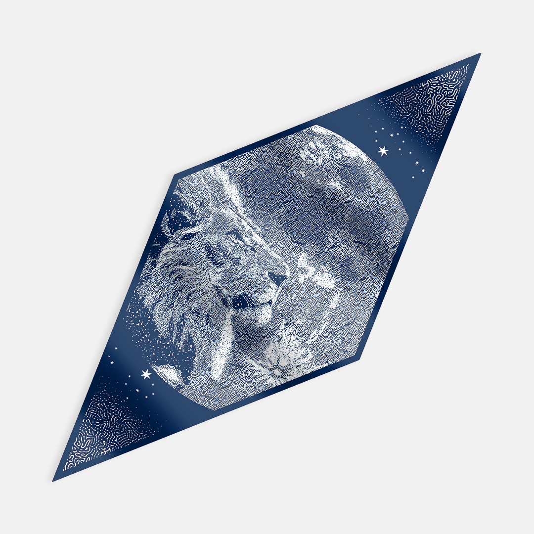 Foulard Rombo The Moon