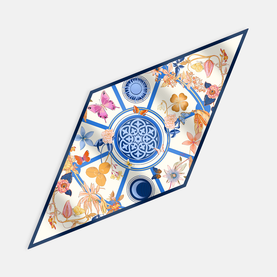 Diamond foulard Wheel of Fortune