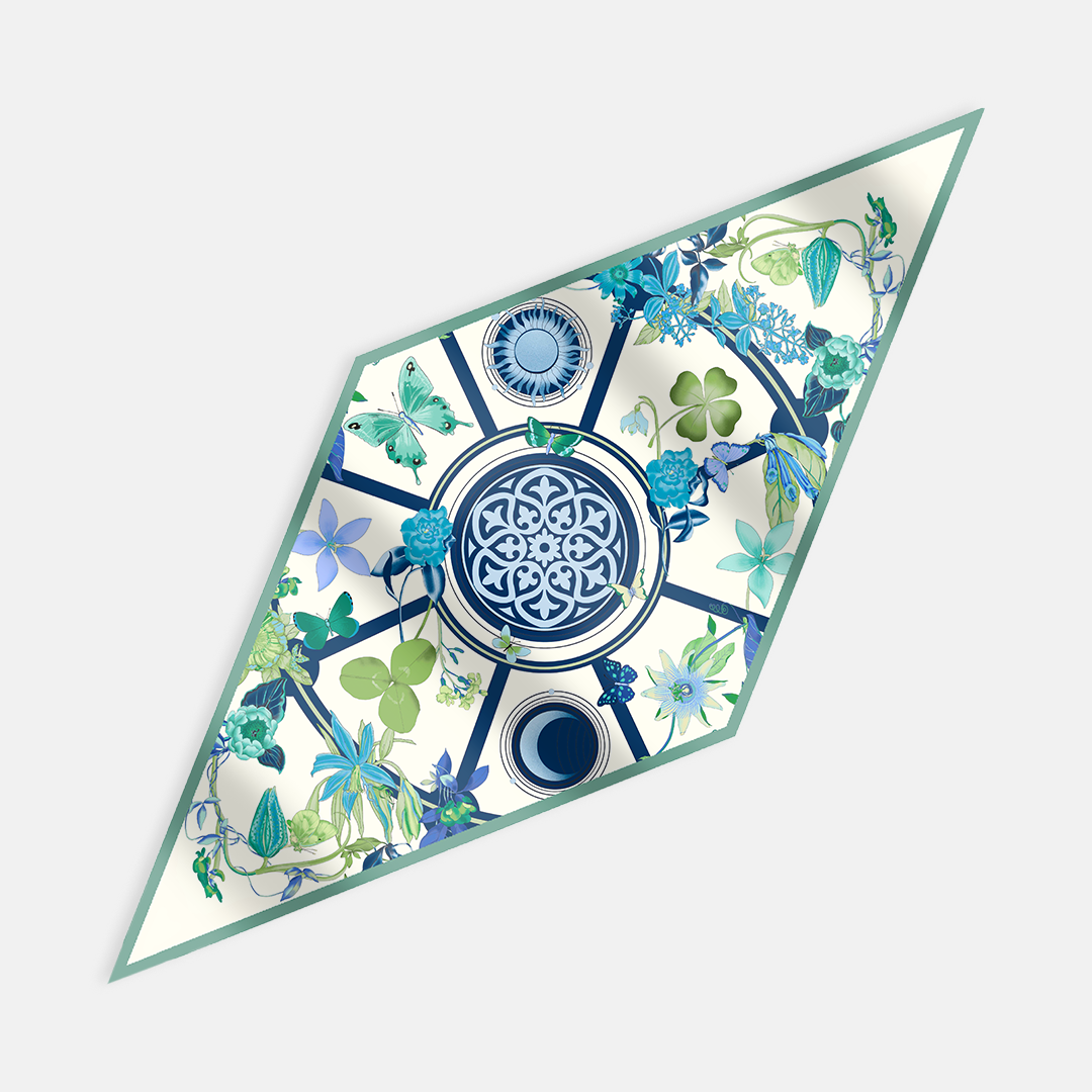 Diamond foulard Wheel of Fortune