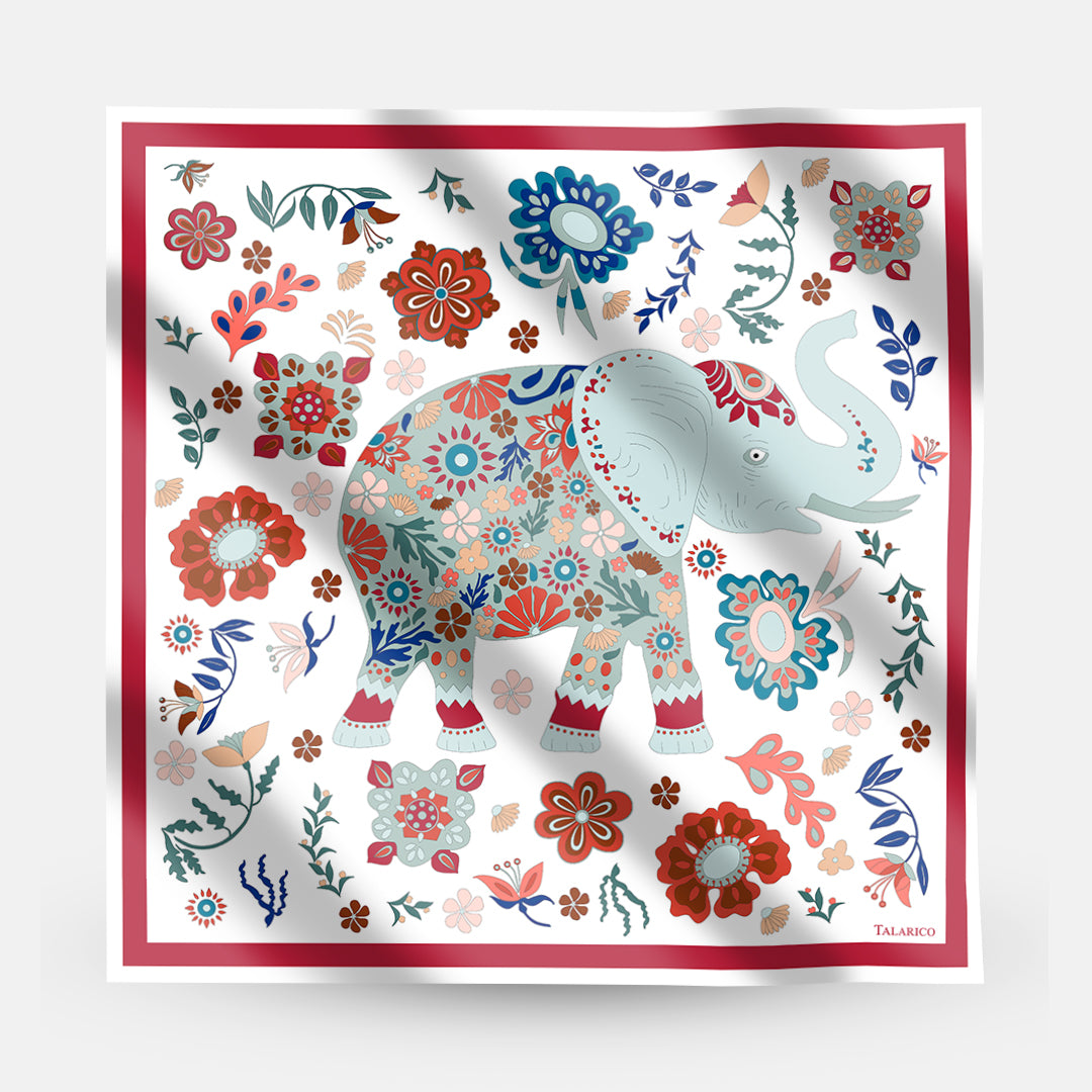 90 Twill Silk Scarf Soffio D'Oriente