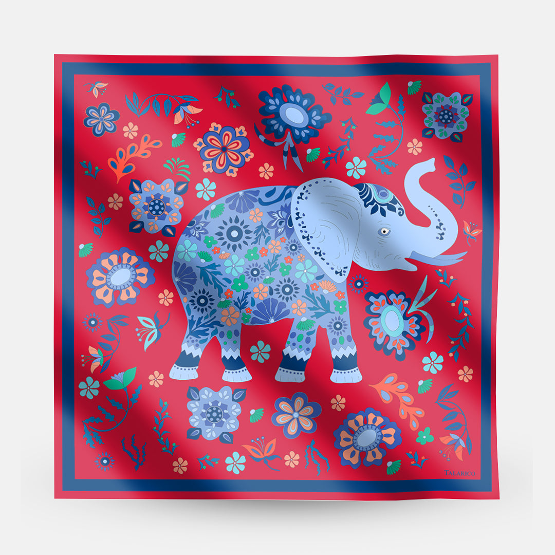 90 Twill Silk Scarf Soffio D'Oriente