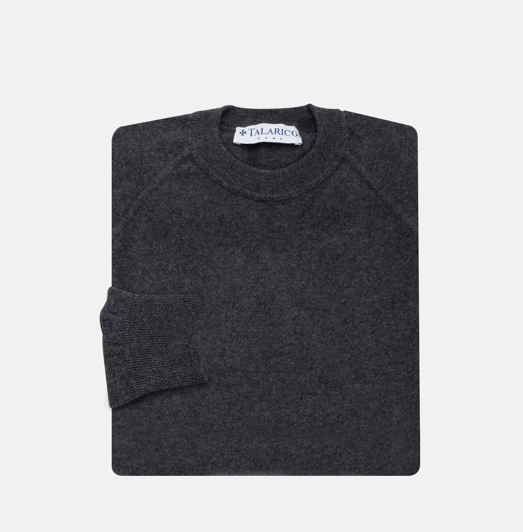 Dark grey cashmere sweatshirt