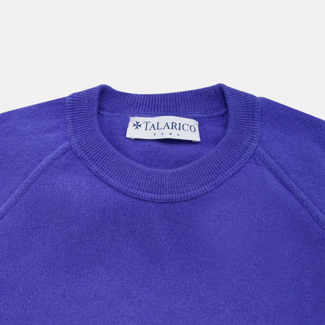 Violet cashmere sweatshirt