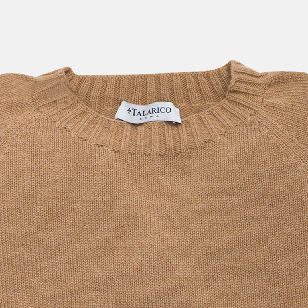 Camel Cashmere Crewneck