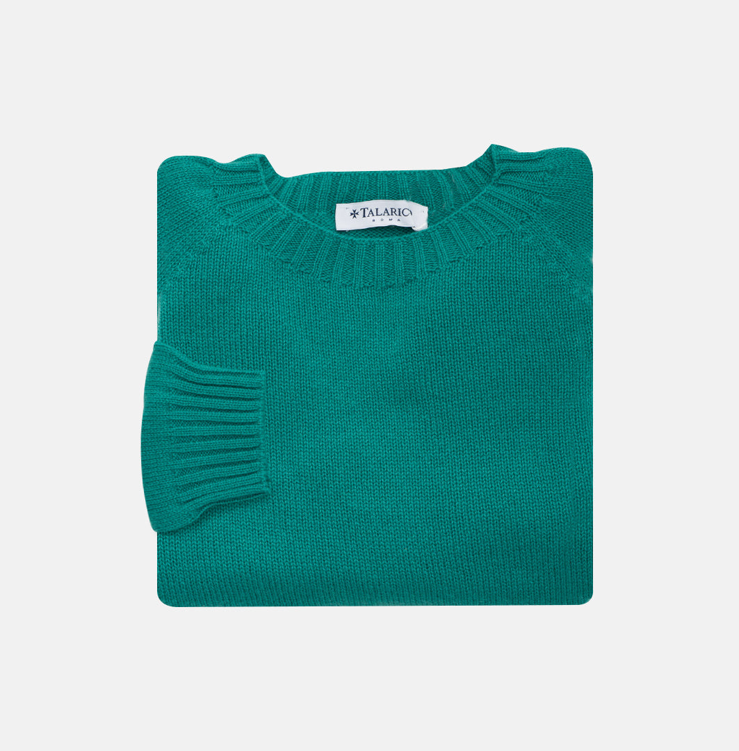 Cashmere Fern Crewneck