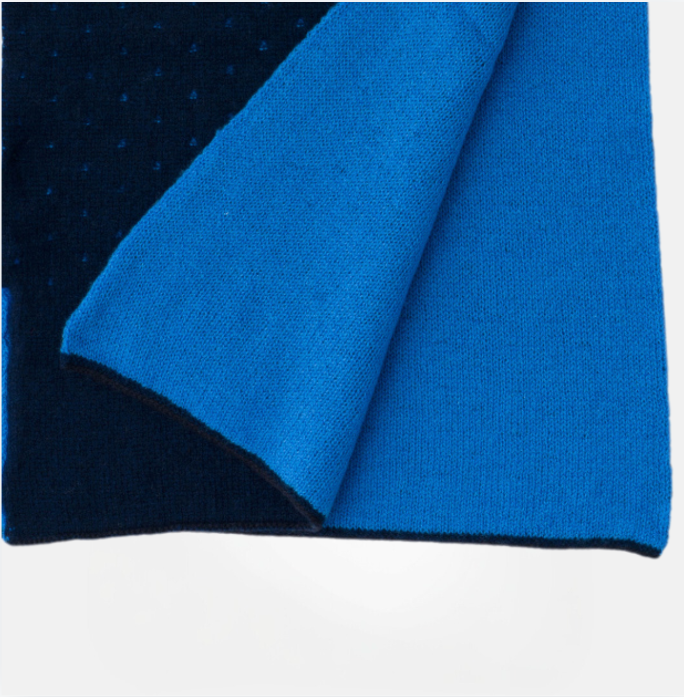 Night Polka Dot Neck Warmer-Lapis