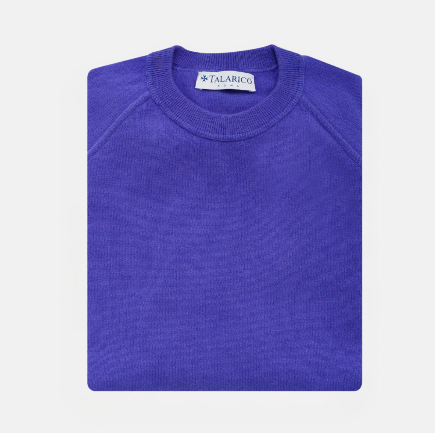 Violet cashmere sweatshirt