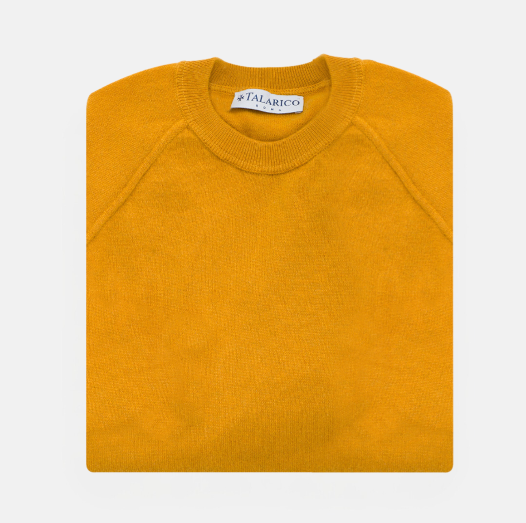 Pumpkin cashmere sweatshirt