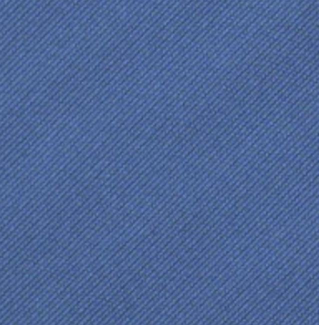 Plain Blue Reps Silk Tie - TAL265